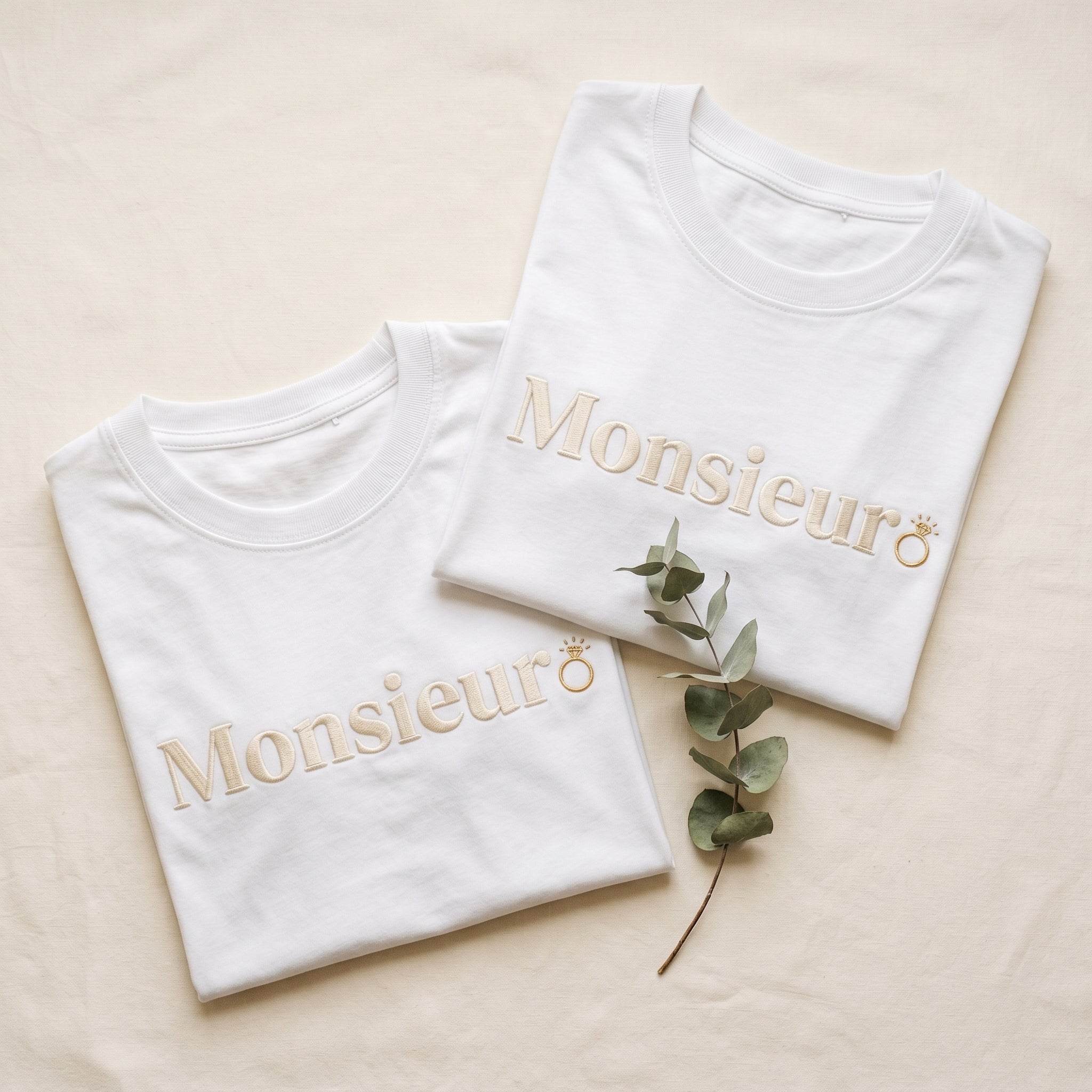 Pack t-shirts lendemain de mariage - Appelez-moi monsieur, appelez-moi madame