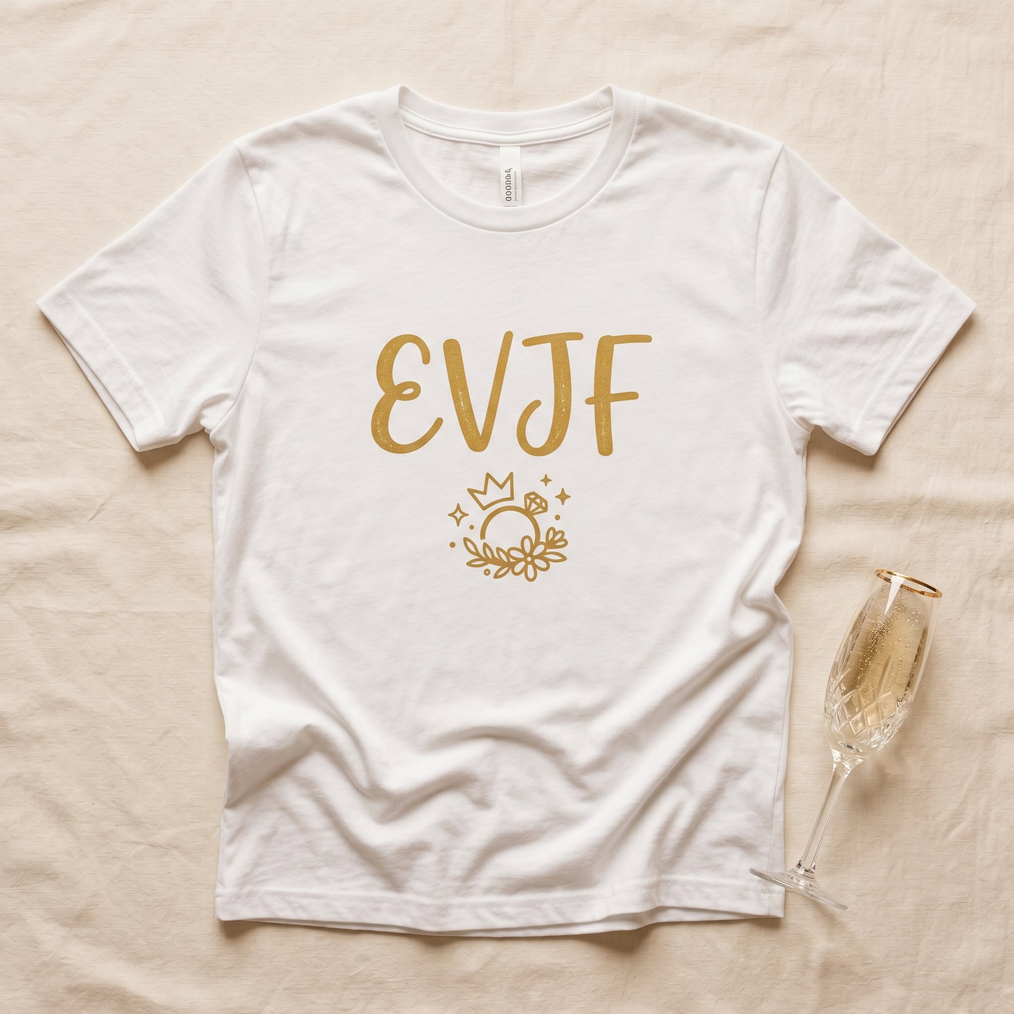 T-shirt personnalisé EVJF EVG mariage - Design mariée témoin