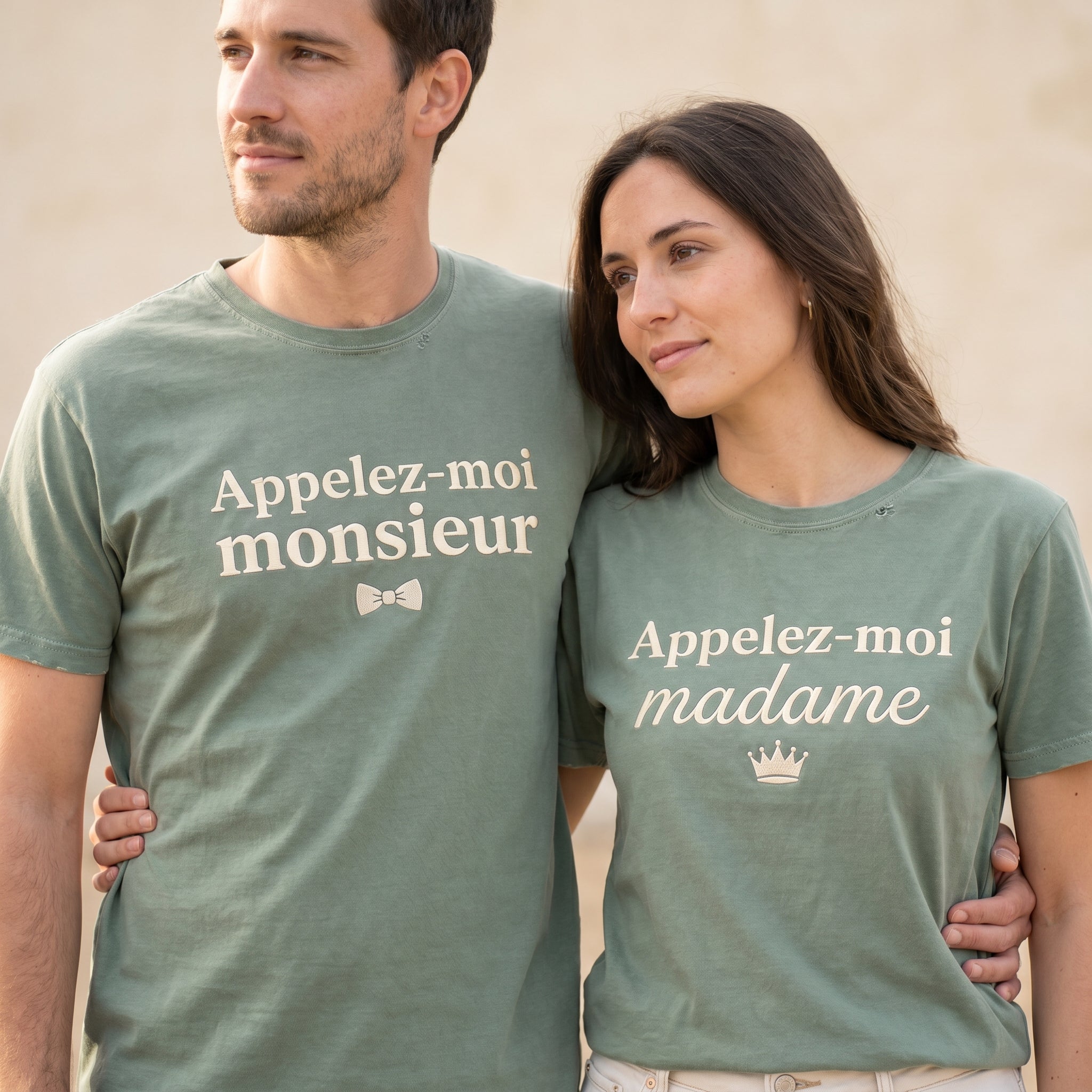 Pack t-shirts lendemain de mariage - Appelez-moi monsieur, appelez-moi madame