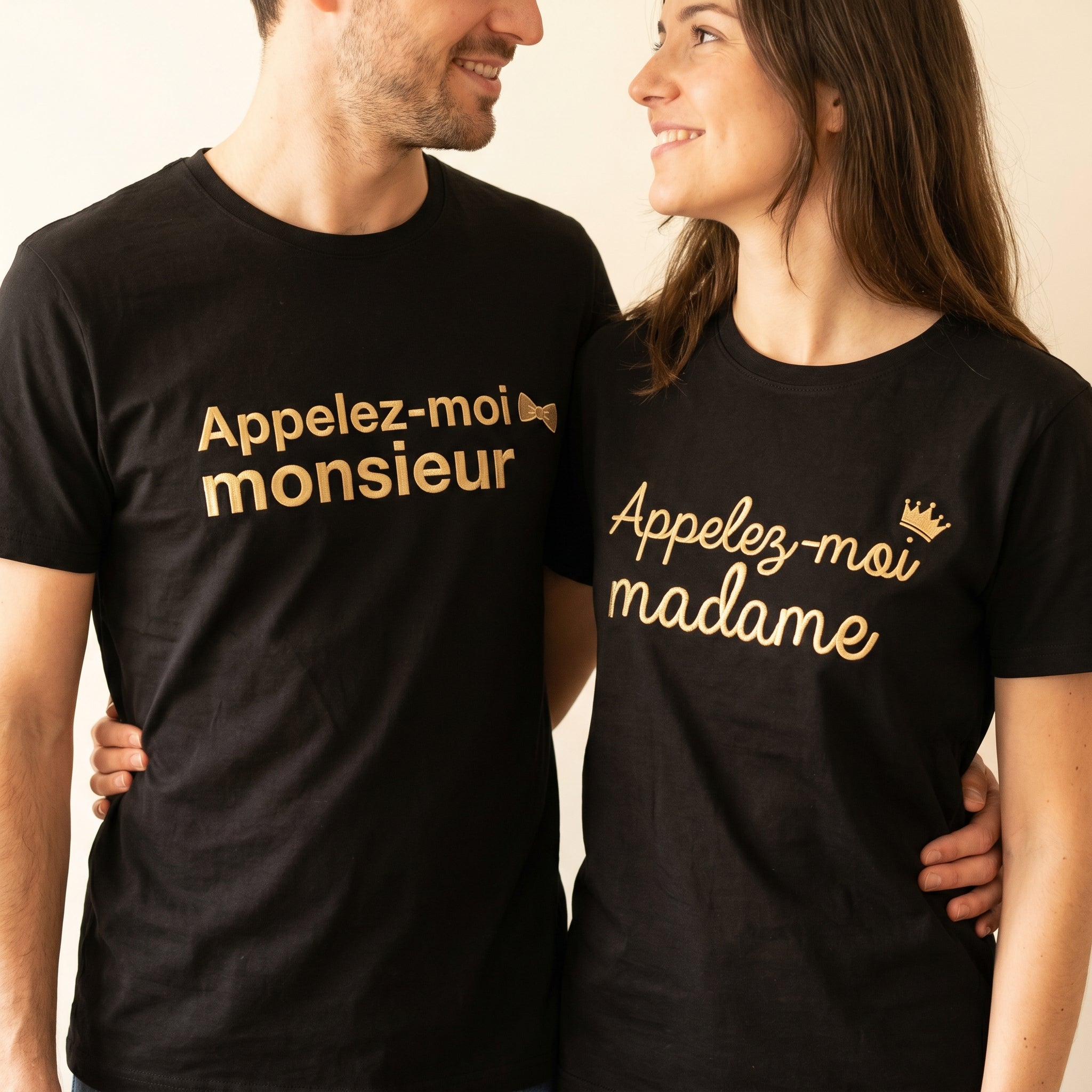 Pack t-shirts lendemain de mariage - Appelez-moi monsieur, appelez-moi madame