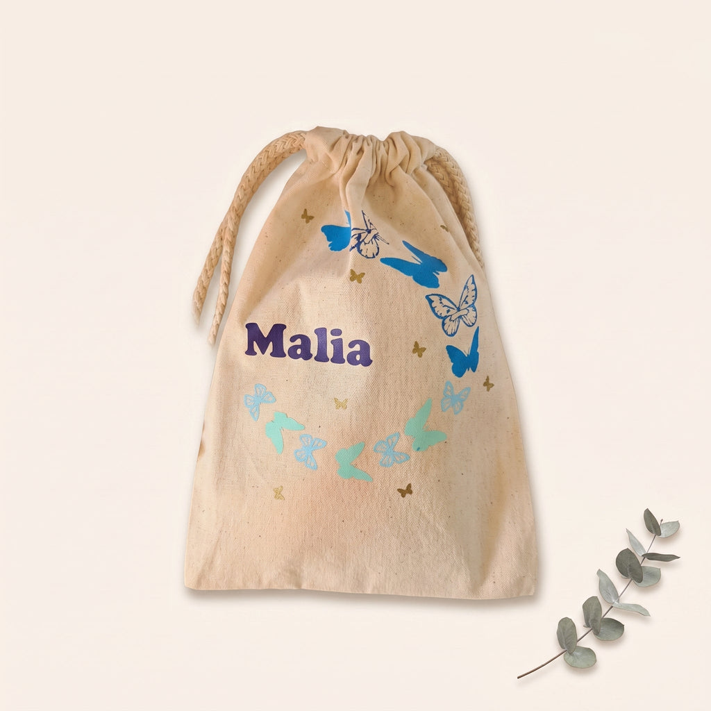 Pochette anniversaire enfant personnalisée - Cadeau invité - Pochette surprise réutilisable - Fête et goûter d'anniversaire