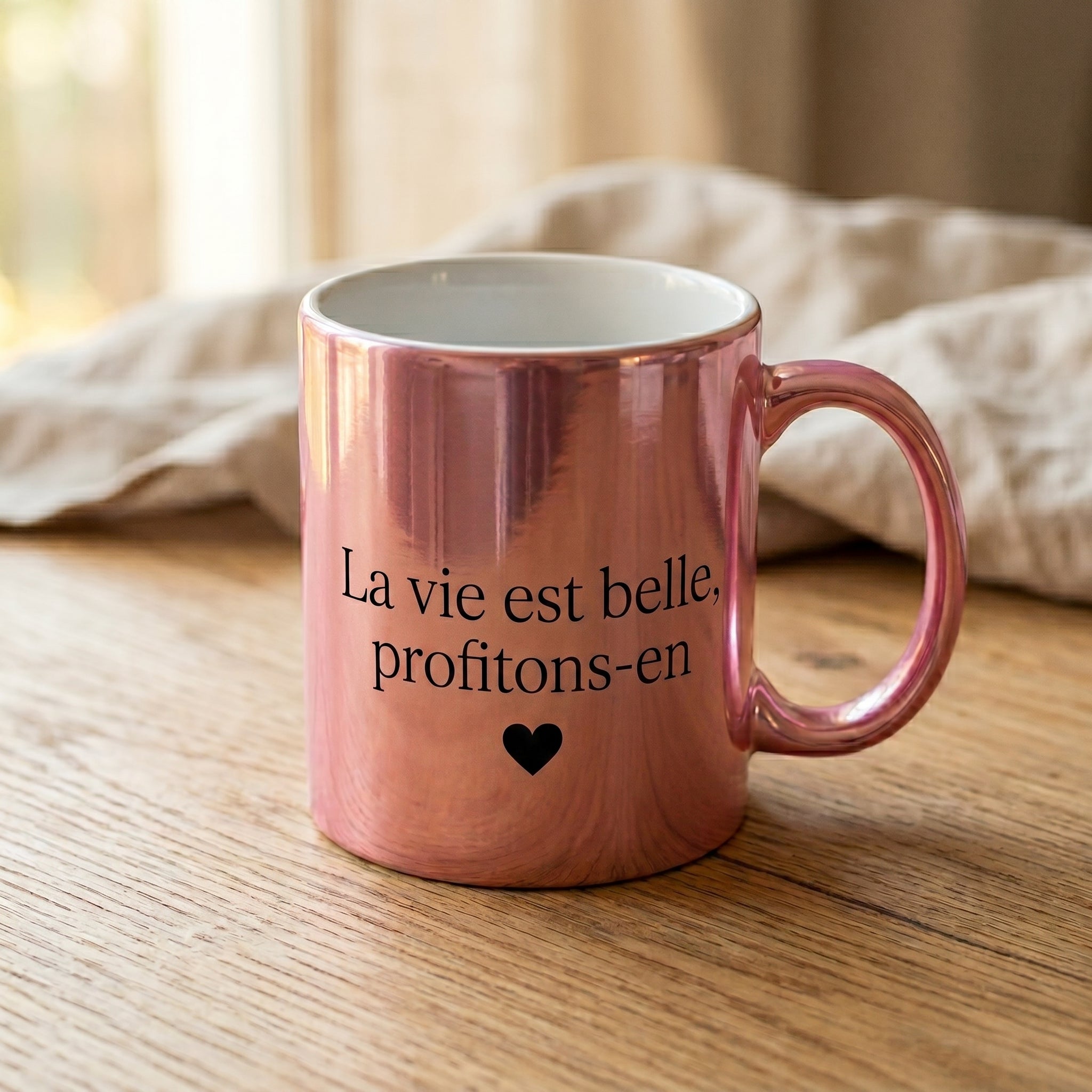 Mug personnalisé couleur au choix - Classique, fluo, magique ou métallisé