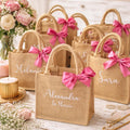 Petit Sac Multifonction Personnalisable en Toile de Jute – L'Idée Cadeau Parfaite pour un EVJF - Image 1