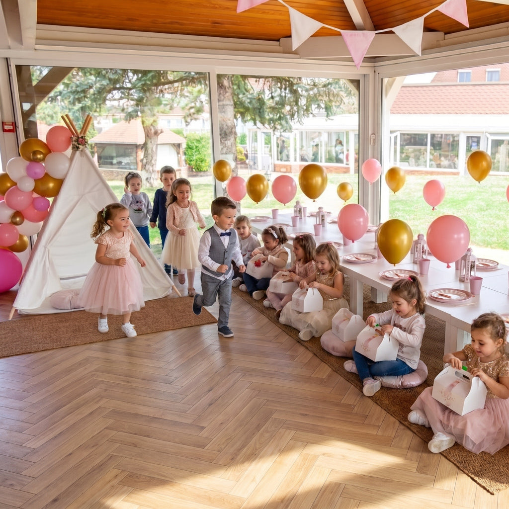 Boîte cadeau personnalisée enfant - Prénom et message sur mesure - Décoration table anniversaire