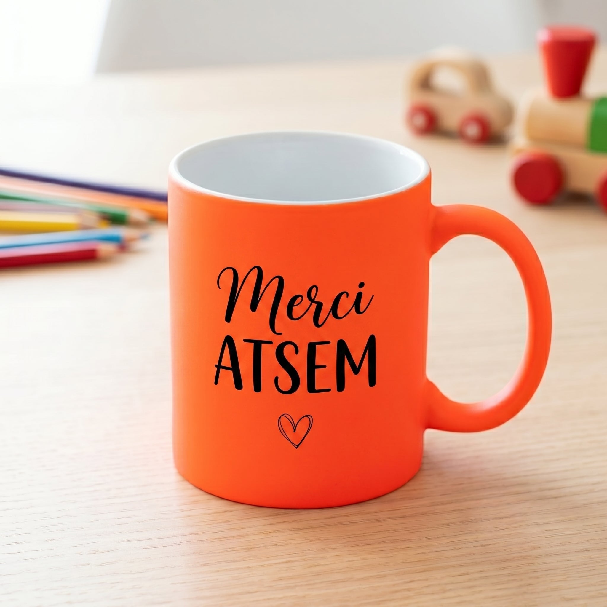 Mug personnalisé couleur au choix - Classique, fluo, magique ou métallisé