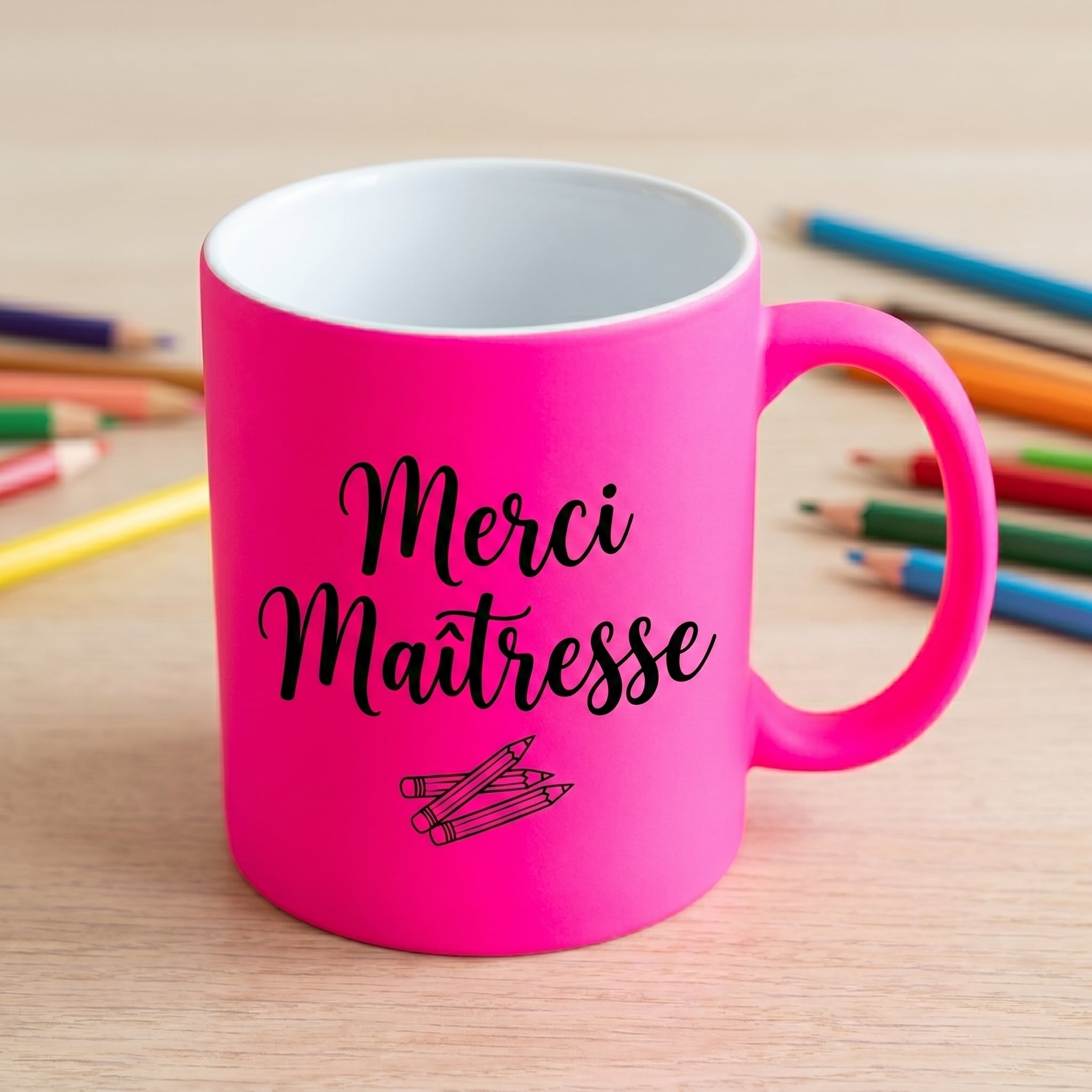 Mug personnalisé couleur au choix - Classique, fluo, magique ou métallisé